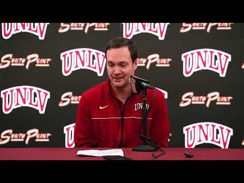 UNLV Runnin' Rebels Post Game Press Conference - San Jose State 1-4-25