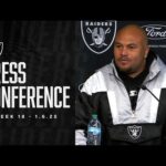 Coach Pierce End-of-Season Press Conference – 1.6.25 | Raiders | NFL