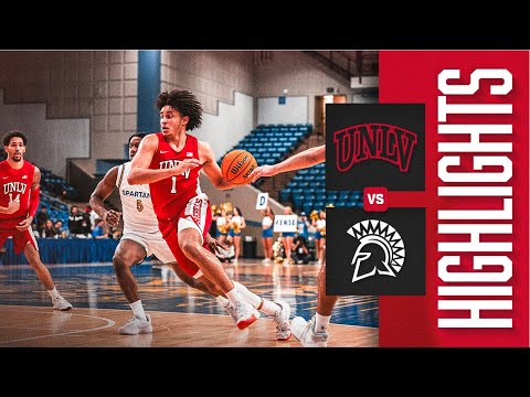 UNLV at San Jose State Basketball Highlights | 2024-25 Season