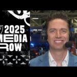 Tom Pelissero, Rich Gannon, Amber Theoharis, James Jones and Kimmi Chex | Raiders 2025 Media Row