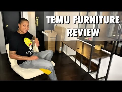 TEMU FURNITURE REVIEW | My Honest Opinion TEMU Chair| Home Decor Vlog