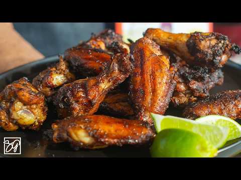 Perfectly Grilled Jerk Chicken Wings