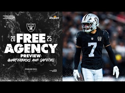 Raiders Quarterback and Safety Primer | 2025 NFL Free Agency