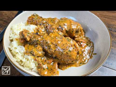 Easy and Creamy Smothered Chicken Dinner