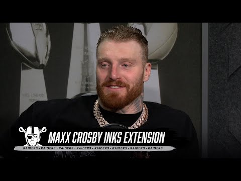 ‘I’m Loyal to the Core’: Maxx Crosby Signs Contract Extension To Stay a Raider | NFL