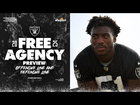 Raiders Defensive and Offensive Lines | 2025 NFL Free Agency