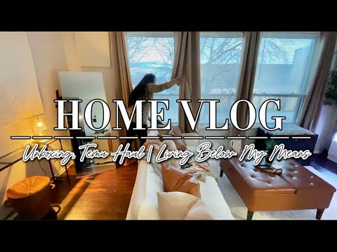 HOME VLOG | Temu Haul, Unboxing, Living Below My Means | Home Decor