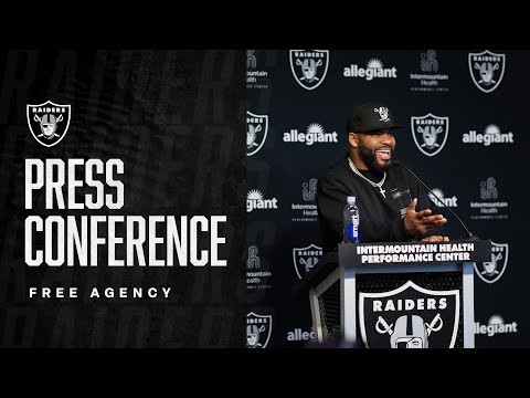 Free Agency Press Conference - 3.13.25 | Raiders | NFL