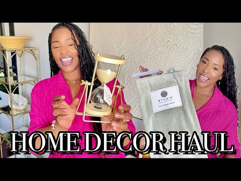 HOME DECOR HAUL | Temu Haul | Apartment Decorating Ideas On A Budget