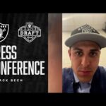 Jack Bech: ‘A Dream Came True Tonight’ | 2025 NFL Draft | Raiders
