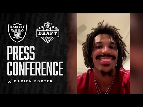 Darien Porter: ‘I Couldn’t be More Thankful’ | 2025 NFL Draft | Raiders