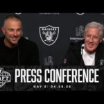 John Spytek and Pete Carroll Presser – Day 2 Recap | 2025 NFL Draft | Raiders