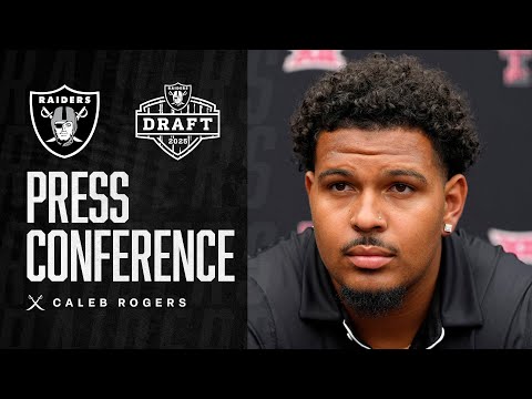 Caleb Rogers: ‘I Want To Be Consistent in Who I’m Going To Be’ | 2025 NFL Draft | Raiders