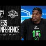 Charles Grant: ‘I Know I’m Going To Persevere and Be the Best for This Team’ | 2025 NFL Draft