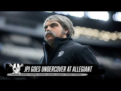 Jackson Powers-Johnson Goes Undercover as a Tour Guide at Allegiant Stadium | Raiders
