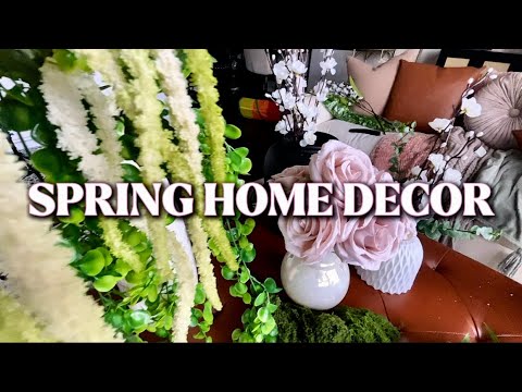 DECORATING MY HOME FOR SPRING | LIVING ROOM MAKEOVER