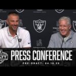 John Spytek and Pete Carroll Pre-Draft Press Conference – 4.18.25 | 2025 NFL Draft | Raiders