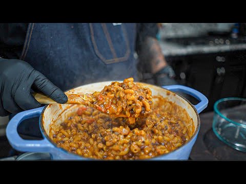 Budget Friendly Chili Mac Recipe That Feeds The Whole Family!