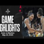 Las Vegas Aces vs Washington Mystics Highlights | 5.23.2025