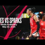 Las Vegas Aces vs Los Angeles Sparks Postgame