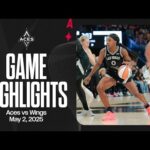 Las Vegas Aces vs Dallas Wings Highlights | 5.2.25