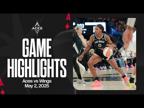 Las Vegas Aces vs Dallas Wings Highlights | 5.2.25