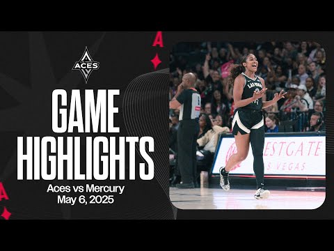 Las Vegas Aces vs Phoenix Mercury Highlights | 5.6.25