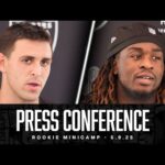 Ashton Jeanty, Jack Bech, Darien Porter and Caleb Rogers Presser – 5.9.25 | Rookie Minicamp