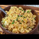 Easy Southern Macaroni Salad – Creamy, Tangy, and Delicious!