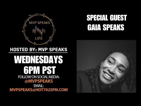 MVP SPEAKS LIFE LVE ON HOT7025FM.COM!