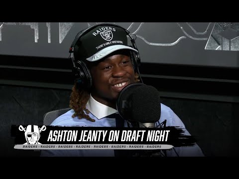 Ashton Jeanty: ‘I’m Already Loving Raider Nation’ | NFL