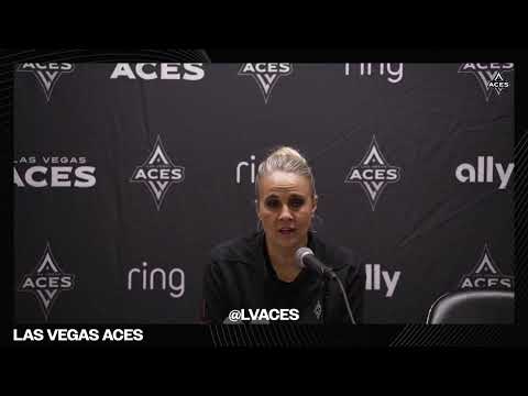 Las Vegas Aces vs New York Liberty Postgame