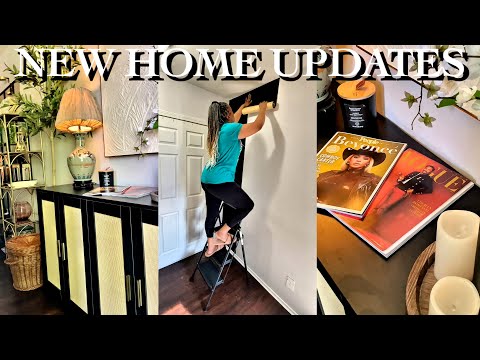 VLOG | HOME UPDATES | LUXURY WALLPAPER | BURLINGTON HAUL