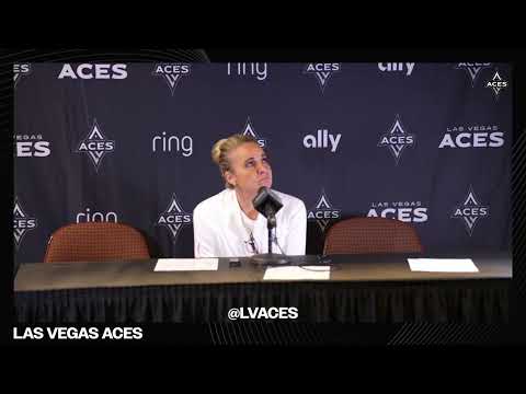 Las Vegas Aces at Connecticut Sun Postgame