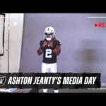 Ashton Jeanty Vlogs Raiders Media Day | NFL