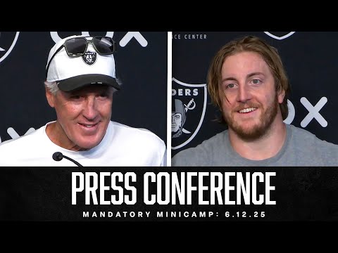 Pete Carroll, Raheem Mostert, DJ Glaze and Alex Cappa Presser - 6.12.25