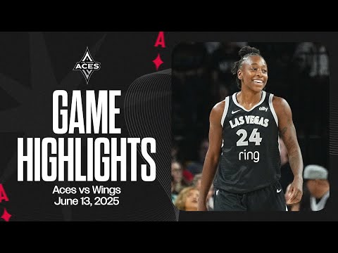 Las Vegas Aces vs Dallas Wings Highlights | 6.13.25