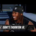 Dont’e Thornton Jr. Isn’t Shying Away From the Comparisons | Raiders