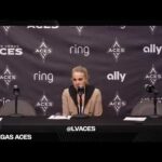 Las Vegas Aces vs Indiana Fever Postgame