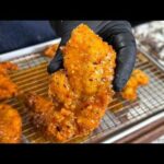 Crispy, Juicy, Finger Lickin’ Hot Honey Chicken Tenders