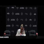 Las Vegas Aces at New York Liberty Postgame