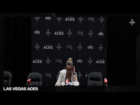 Las Vegas Aces at New York Liberty Postgame