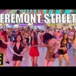 Fremont Street Las Vegas Midnight Walk – July 2025 – Downtown Las Vegas