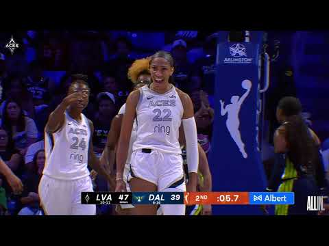 Las Vegas Aces vs Dallas Wings Highlights | 7.16.25
