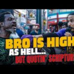 Bro Is High As Hell… But Quotin’ Scriptures!