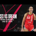 Las Vegas Aces vs Atlanta Dream Postgame