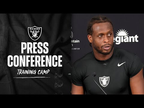 Maxx Crosby, Geno Smith, Jakobi Meyers and Jeremy Chinn Presser – 7.23.25