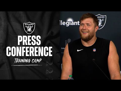 Kolton Miller, Aidan O’Connell, Darien Porter and Thayer Munford Jr. Presser – 7.31.25