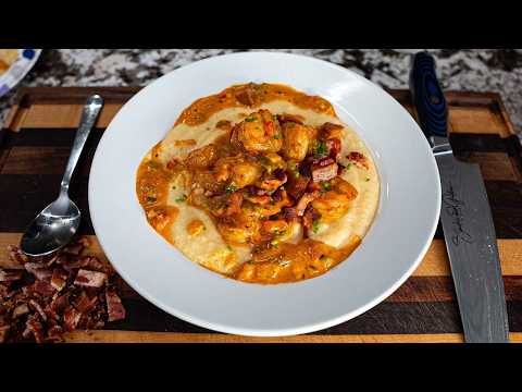 Creamy Cajun Shrimp and Grits