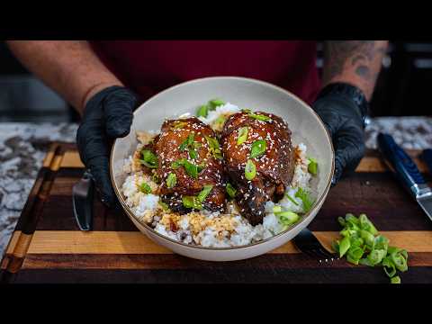 The BEST Crockpot Honey Garlic Chicken (Fall-Off-The-Bone Tender!)